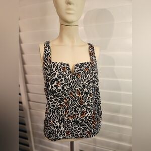 NWT: Saltwater LUXE animal print Tank